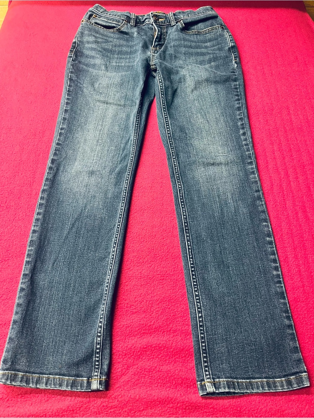Duluth Trading Co Women’s Boot Cut Jeans - Dark Blue